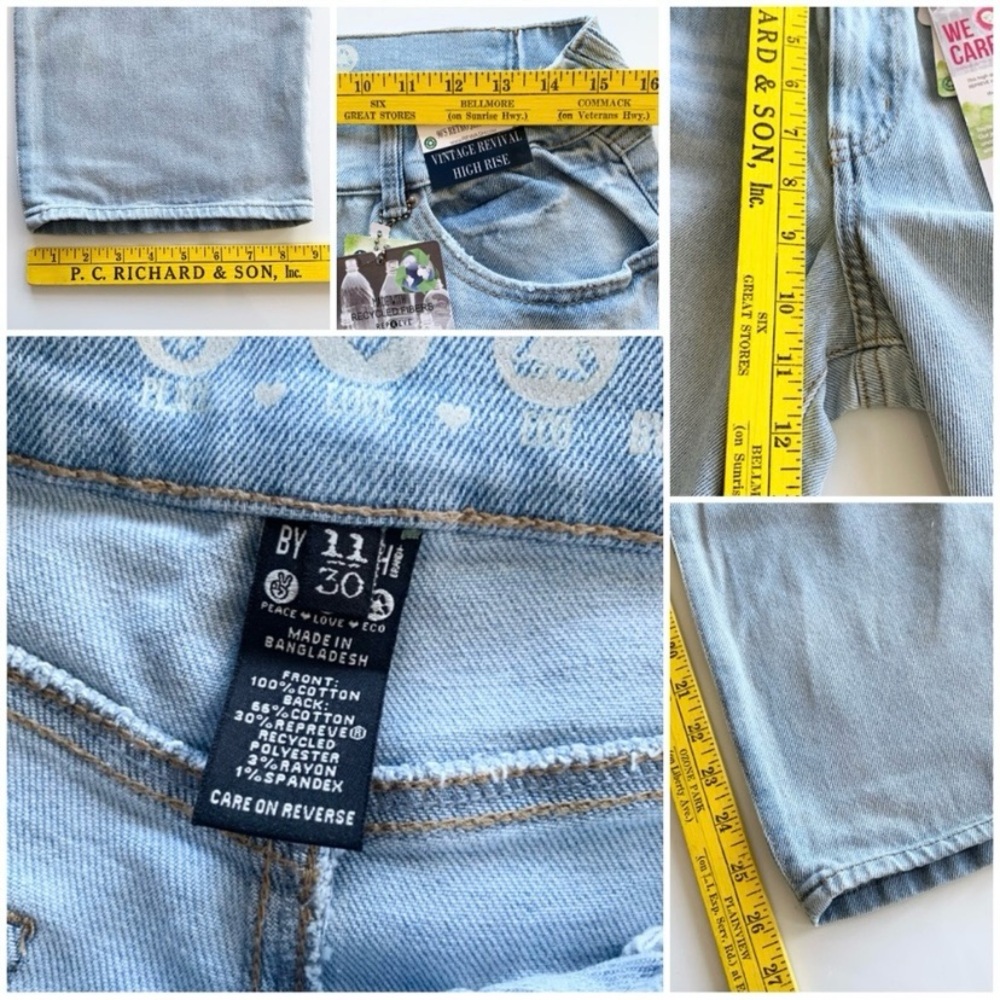 Rewash High Waist Jeans 11/30 13/31 New - Picture 12 of 13